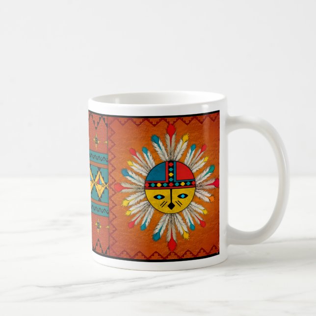 Taza De Café Sun hace frente (Derecha)