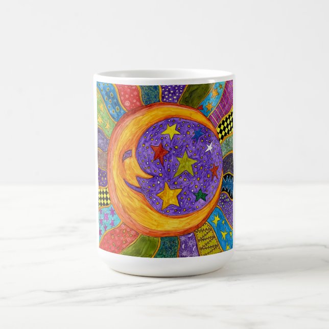Taza De Café Sun, Moon y Stars Mug (Centro)