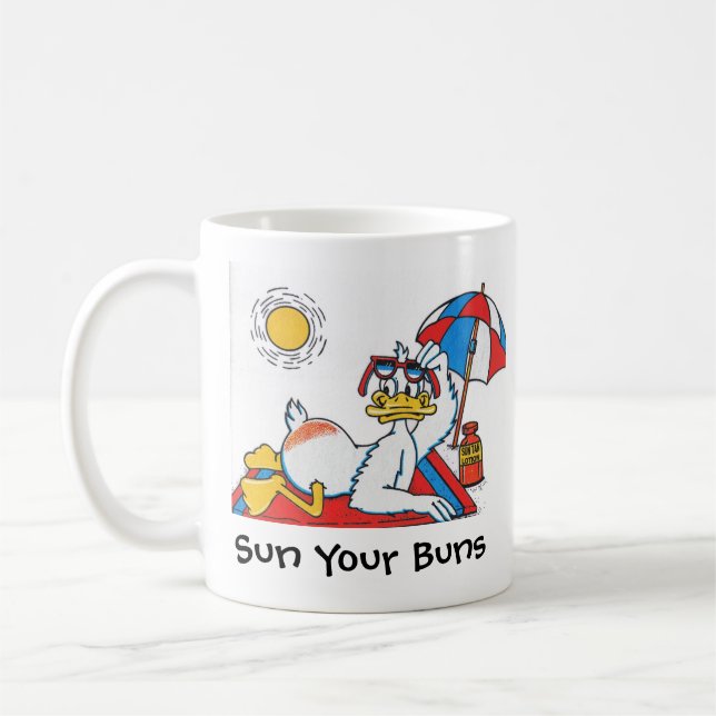 Taza De Café Sun Your Buns Mug (Izquierda)