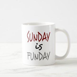 Taza De Café Sunday Is Funday Mug