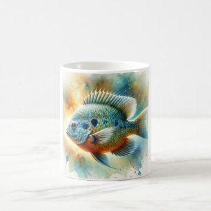 Taza De Café Sunfish serenity 060824AREF106 - Watercolor