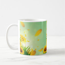 Taza De Café sunflower