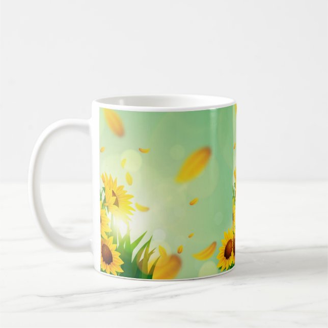 Taza De Café sunflower (Izquierda)