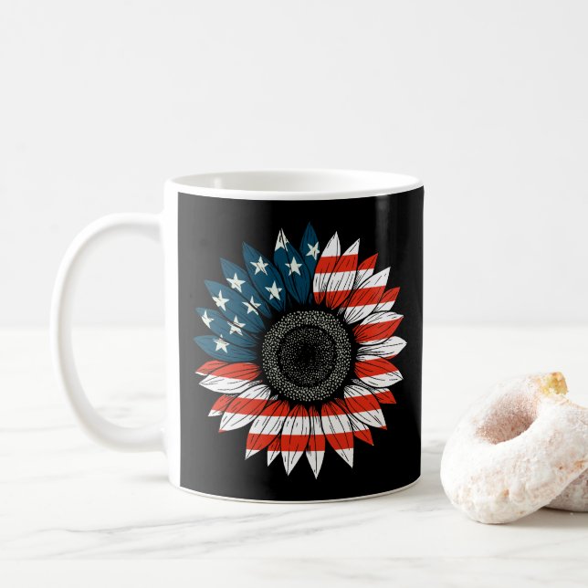 Taza De Café Sunflower (Con donut)