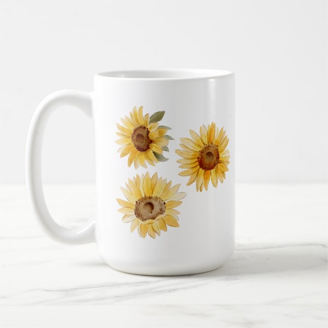 Taza De Café Sunflower (Izquierda)