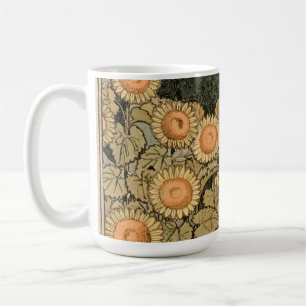 Taza De Café Sunflower Art Nouveau Garden Grasset Mujer