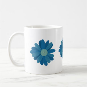 Taza De Café Sunflower Azul