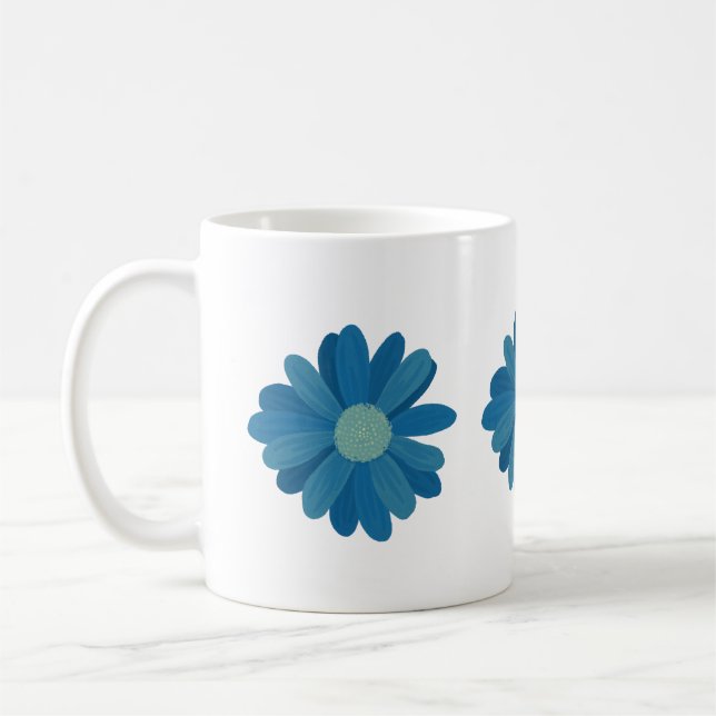 Taza De Café Sunflower Azul (Izquierda)