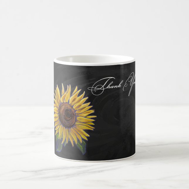 Taza De Café Sunflower Gracias (Centro)