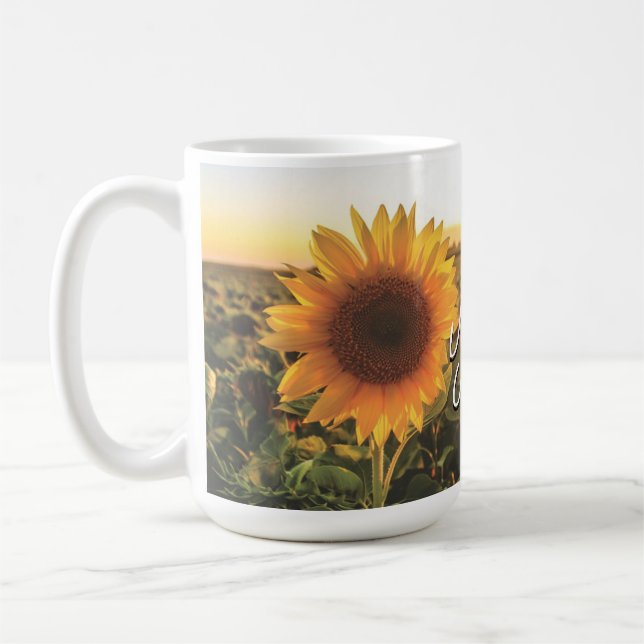 Taza De Café Sunflower Sunshine (Izquierda)