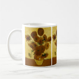 Taza De Café Sunflowers: 1888 by Van Gogh