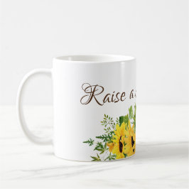 Taza De Café Sunflowers con Raise a Hallelujah