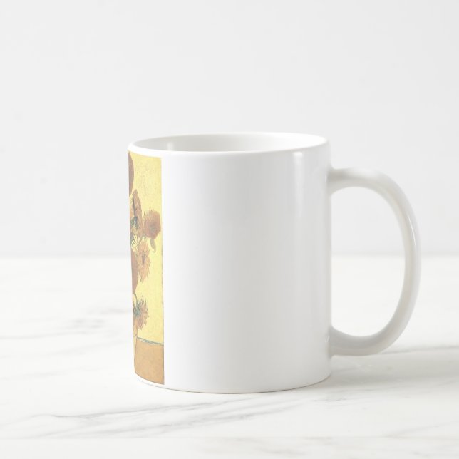 Taza De Café Sunflowers de Van Gogh (Derecha)