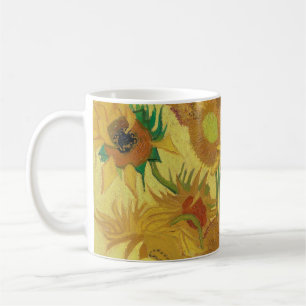 Taza De Café Sunflowers de Vincent van Gogh (1888)