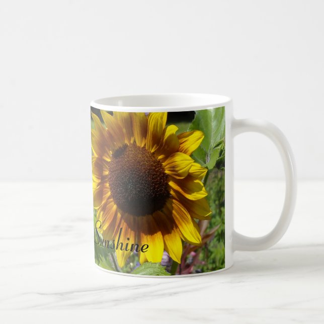 Taza De Café Sunflowers - Eres mi Sunshine (Derecha)