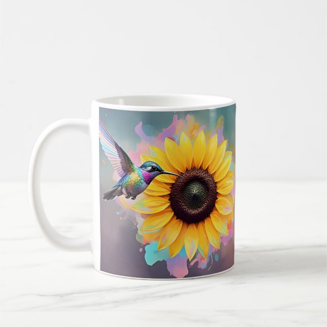 TAZA DE CAFÉ " SUNFLOWLOWER SERENADE " (Izquierda)