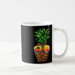 Taza De Café Sungles Pineapple Aloha Hawaii Luau Hawaiian Vacat