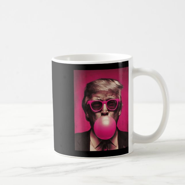 Taza De Café Sungueras rosas Trump Bubble Gum (Derecha)