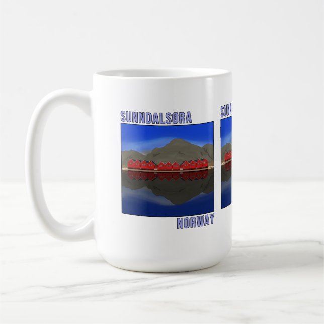 Taza De Café Sunndalsora Noruega Escandinavia (Izquierda)