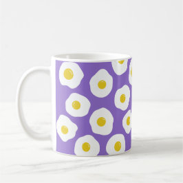 Taza De Café Sunny Side Purple Mug