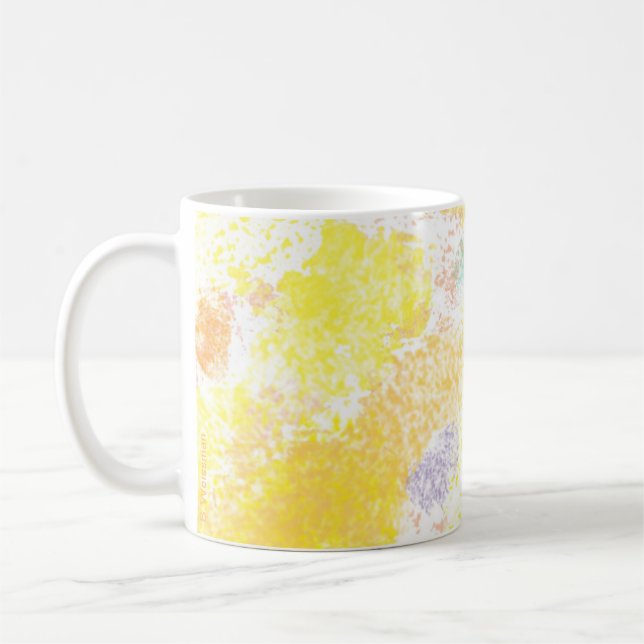 Taza De Café "Sunny Sips"- Classic Mug-11 oz (Izquierda)