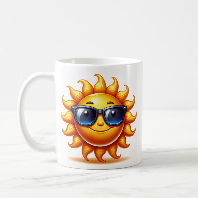 Taza De Café Sunny Smiles Mug 11 oz (Izquierda)