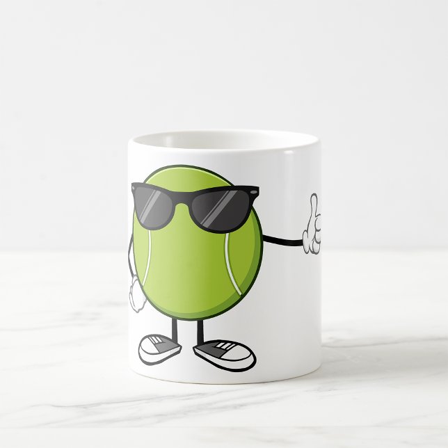 Taza De Café Sunny Tennis Ball (Subido por el creador)