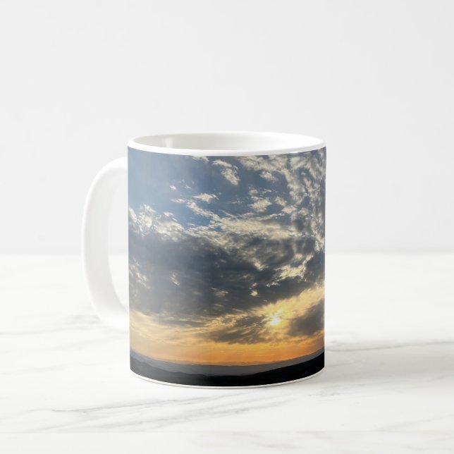 Taza De Café Sunrise Idaho (Anverso izquierdo)