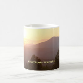 Taza De Café Sunrise in the Great Smoky Mountains, Mug
