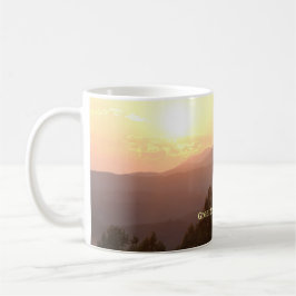 Taza De Café Sunrise in the Great Smoky Mountains, Mug