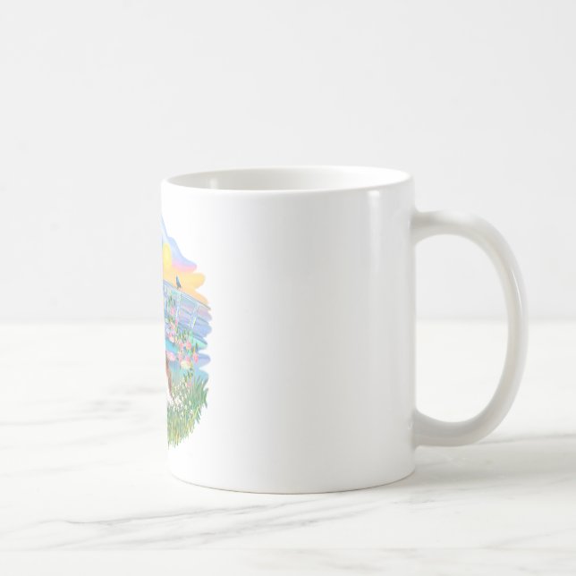 Taza De Café Sunrise Lilies - Blenheim Cavalier (Derecha)