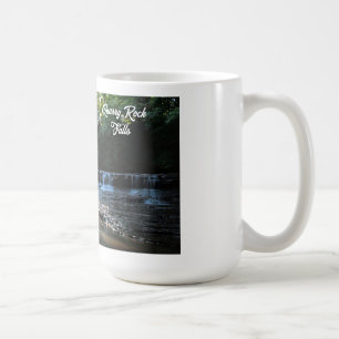 Taza De Café Sunrise over Quarry Rock Falls
