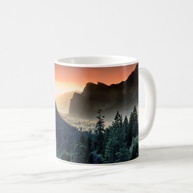 Taza De Café Sunrise | Parque nacional Yosemite (Anverso derecho)