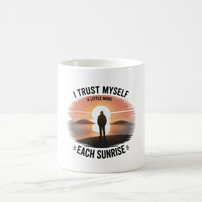 Taza De Café Sunrise Self-Trust Combo Mug  (Centro)