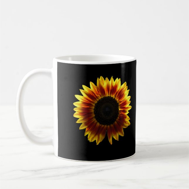 Taza De Café Sunrise Sunflower (Izquierda)