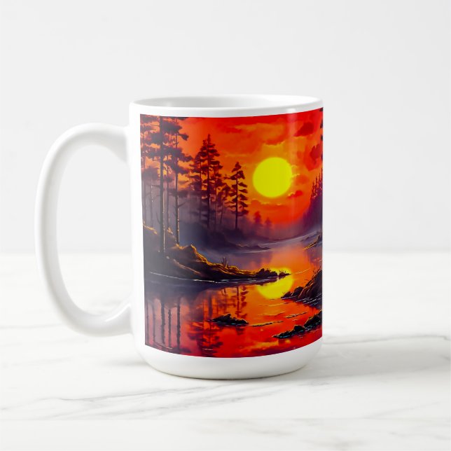 Taza De Café Sunset (Izquierda)