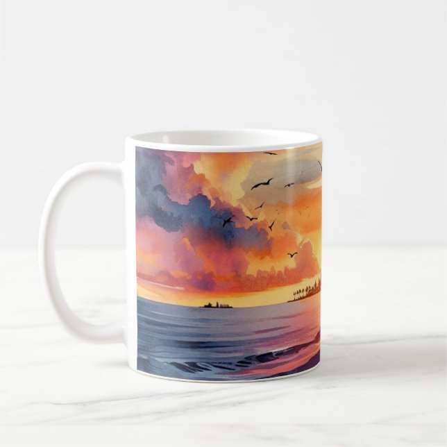 Taza de café Sunset 325ml (Izquierda)