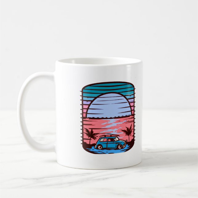 Taza De Café Sunset Beach (Izquierda)