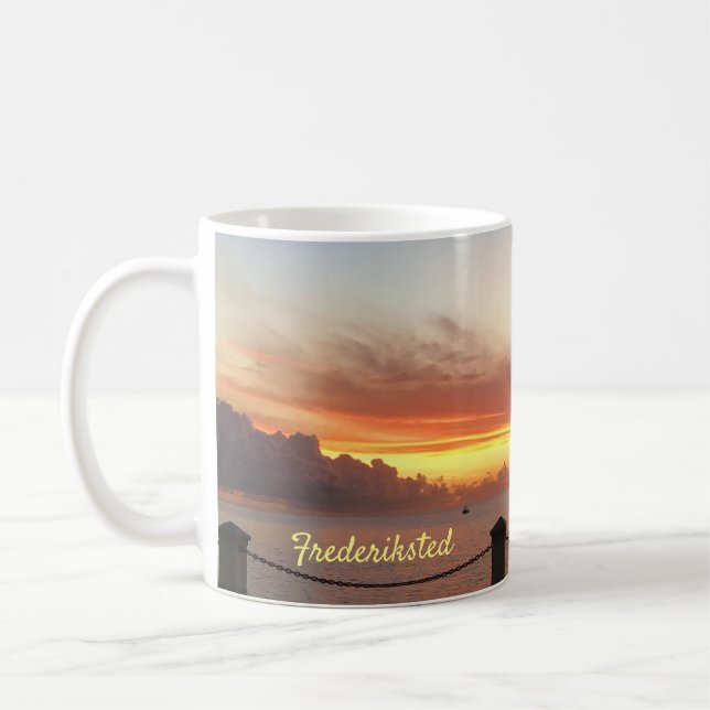 Taza De Café Sunset caribeño (Izquierda)