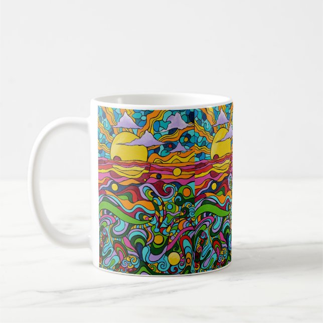 Taza De Café Sunset Daydream (Izquierda)