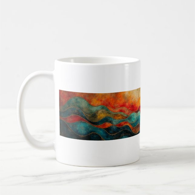 Taza De Café Sunset del Suroeste (Izquierda)
