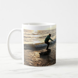 Taza De Café Sunsets del lago Erie