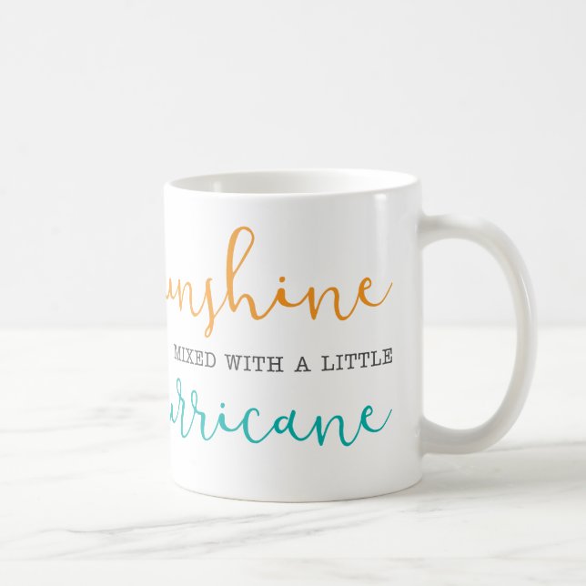 Taza De Café Sunshine & Hurricane Mug (Derecha)