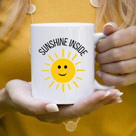 Taza De Café Sunshine Inside Mug