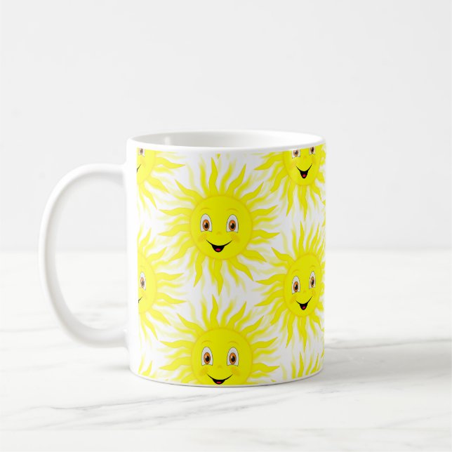 Taza De Café Sunshine Pattern Baby (Izquierda)