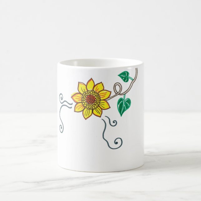Taza De Café Sunshine Sunflower Mug (Centro)