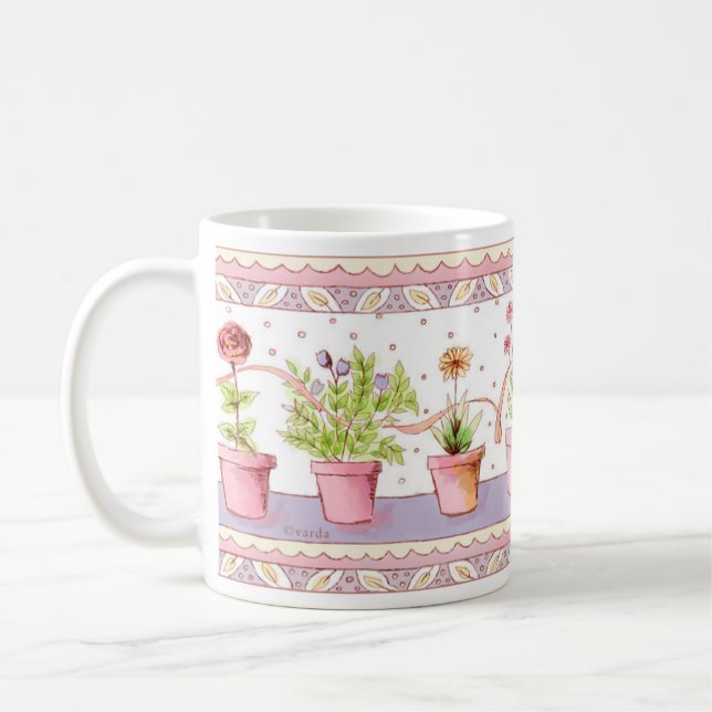 Taza De Café Sunsical Windowsill Garden (Izquierda)