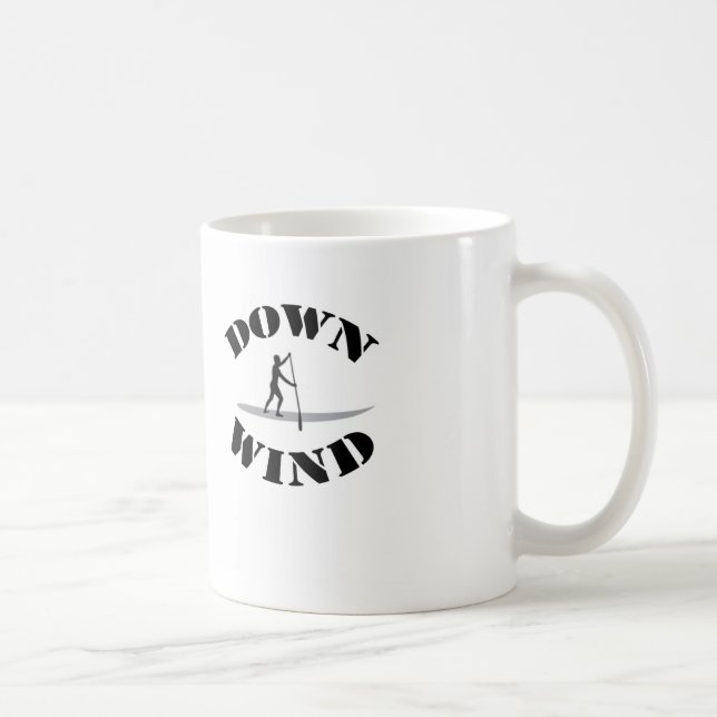 Taza De Café Sup de viento descendente (Derecha)