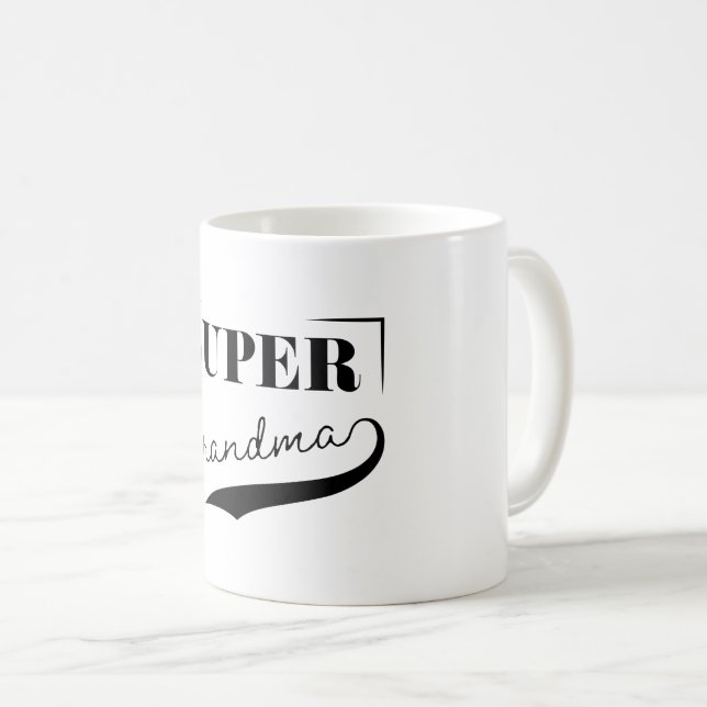 Taza De Café Super Abuela (Anverso derecho)