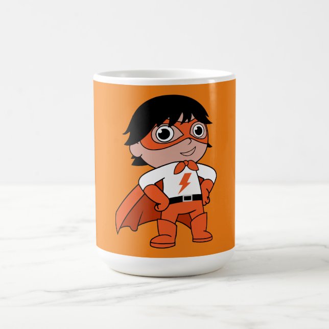 Taza De Café Super Boy Héroe de Acción (Centro)